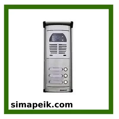 پنل آیفون تصویری سیماران مدل سه واحدی فوژان VFC3