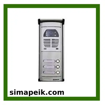 پنل آیفون تصویری سیماران مدل سه واحدی فوژان VFC3