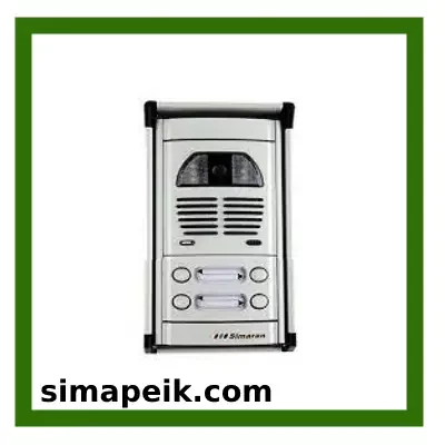 پنل آیفون تصویری سیماران مدل چهار واحدی فوژان VFC4