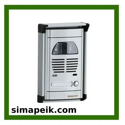 پنل آیفون تصویری سیماران مدل یک واحدی