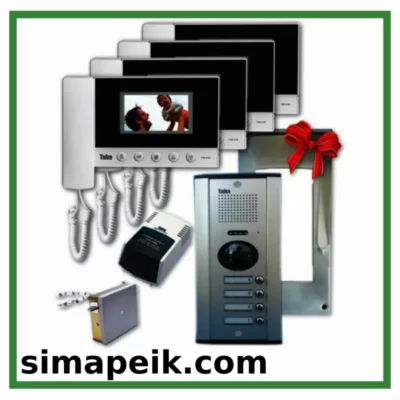 پکیج دربازکن تصویری چهار واحدی تابا TVD5-43ect