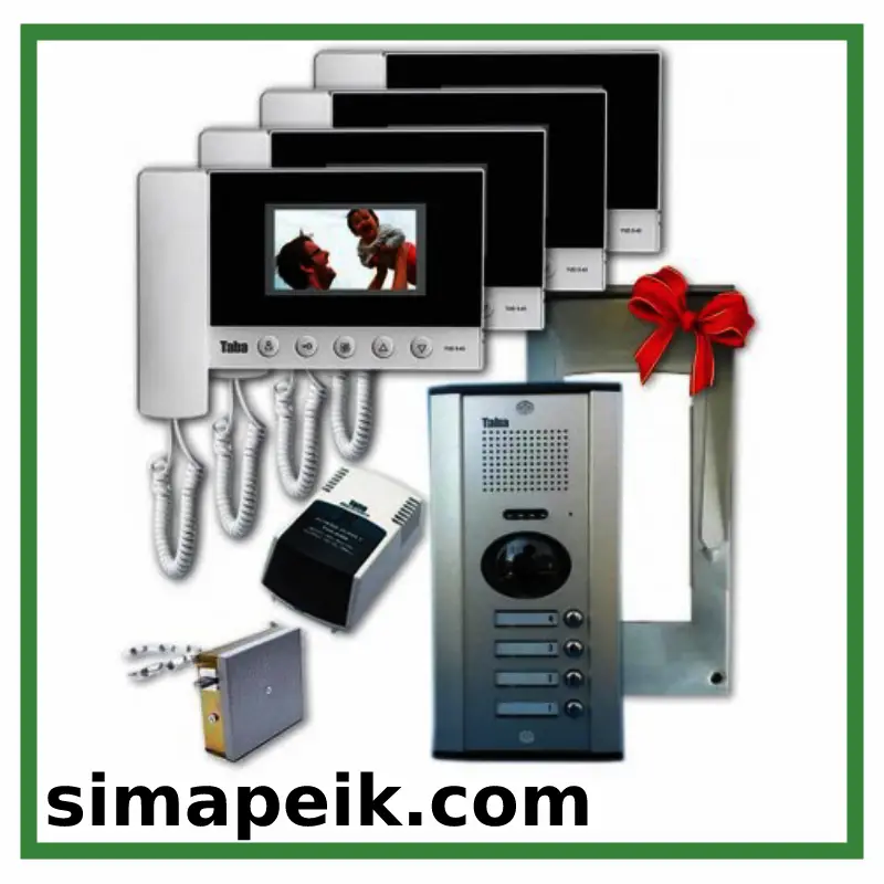 پکیج دربازکن تصویری چهار واحدی تابا TVD5-43ect پکیج دربازکن تصویری چهار واحدی تابا TVD5-43ect