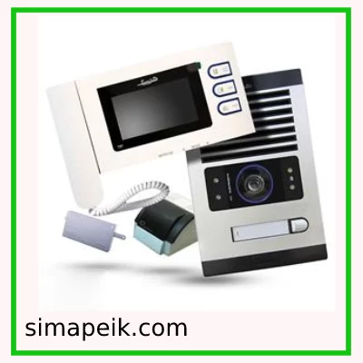 آیفون تصویری 1 واحدی الکتروپیک مدل 797 سفید