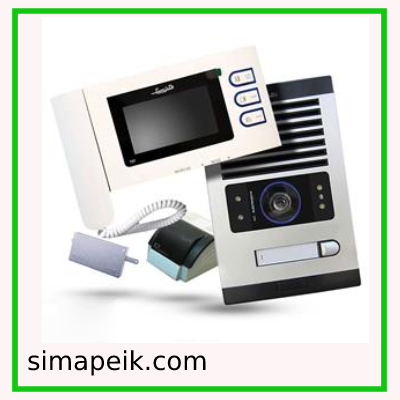 آیفون تصویری 1 واحدی الکتروپیک مدل 797 سفید