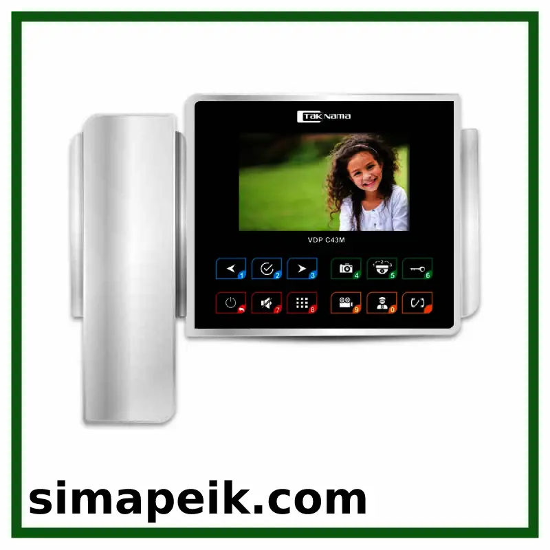 آیفون تصویری تکنما C70M حافظه دار 7 اینچ آیفون تصویری تکنما C70M حافظه دار 7 اینچ