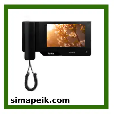 مانیتور درب بازکن تصویری تابا TVD-3070-Black مانیتور درب بازکن تصویری تابا TVD-3070-Black