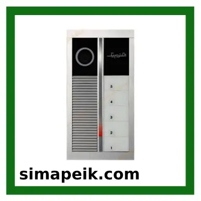 پنل آیفون تصویری الکتروپیک مدل رندا دکمه لمسی