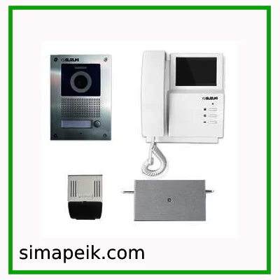 پکیج آیفون تصویری تک واحدی سوزوکی مدل SZ-413 بدون حافظه