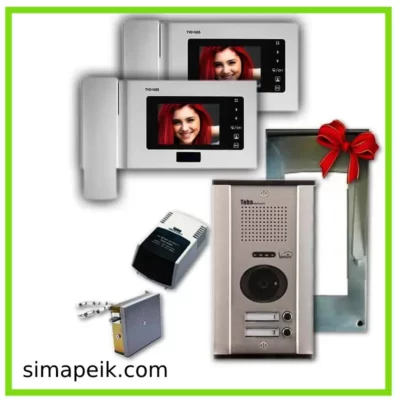 پکیج آیفون تصویری دو واحدی تابا TVD-1035M