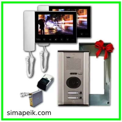 پکیج آیفون تصویری دو واحدی تابا TVD5-70