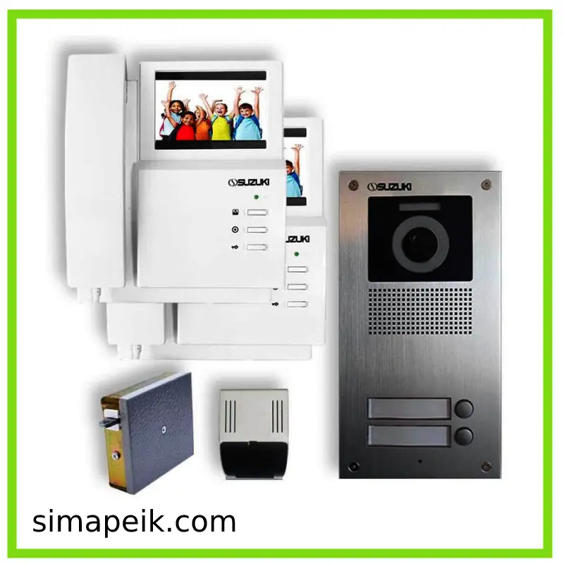 پکیج آیفون تصویری دو واحدی سوزوکی SZ-413 پکیج آیفون تصویری دو واحدی سوزوکی SZ-413