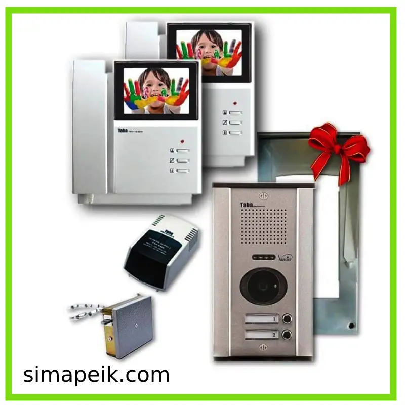 پکیج آیفون دو واحدی تابا مدل TVD-1040M