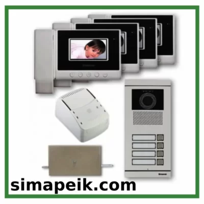 پکیج دربازکن تصویری 4 واحدی سیماران HS-43