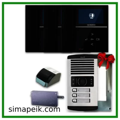 پکیج دربازکن تصویری سه واحدی الکتروپیک 592NEW