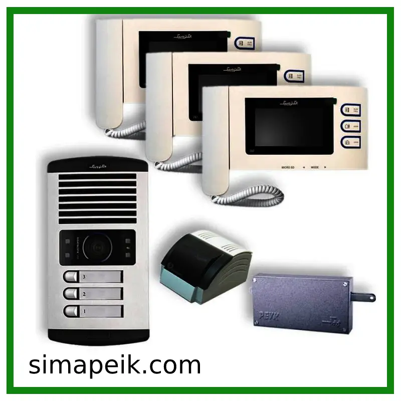 پکیج دربازکن تصویری سه واحدی الکتروپیک 797