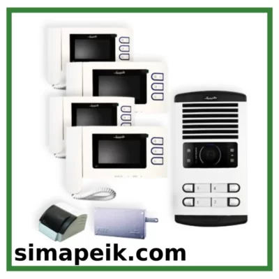 پکیج دربازکن تصویری چهار واحدی الکتروپیک 797