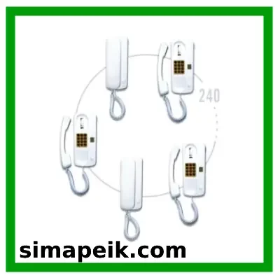 گوشی مرکزی ارتباط داخلی سیماران DM یک به 240