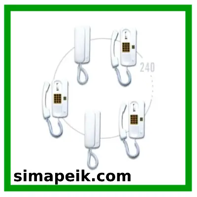 گوشی مرکزی ارتباط داخلی سیماران DM یک به 240 گوشی مرکزی ارتباط داخلی سیماران DM یک به 240