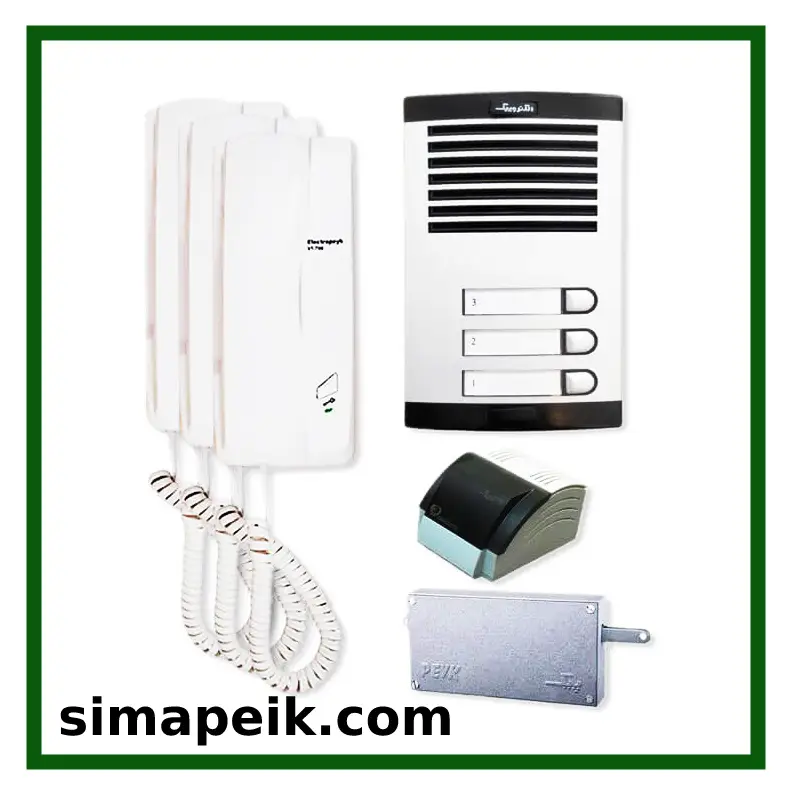 پکیج 3 واحدی دربازکن صوتی الکتروپیک مدلV2-786