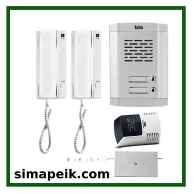 پکیج آیفون صوتی تابا دو واحدی 4 سیم مدل TL-633