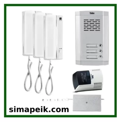 پکیج سه واحدی آیفون صوتی تابا 4 سیمیTL-633