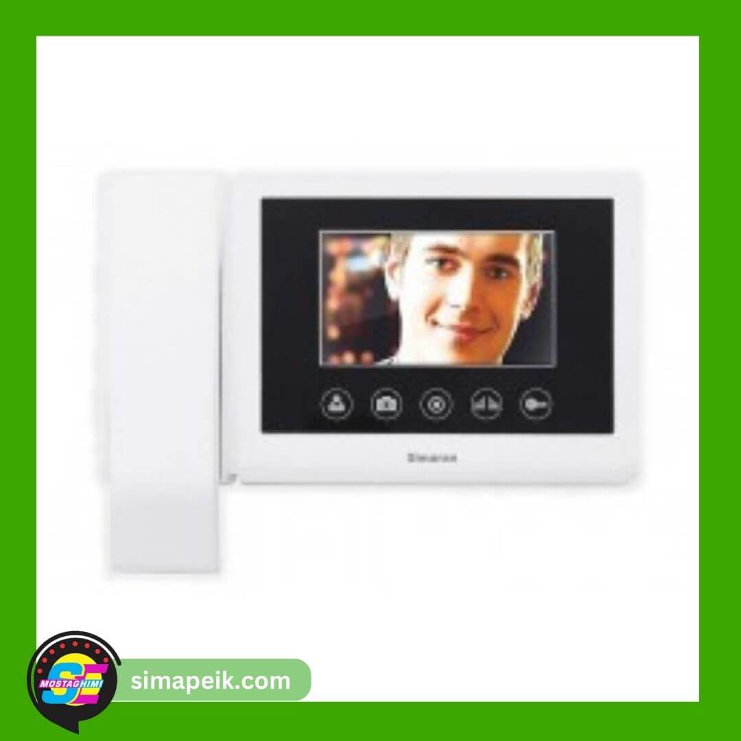 آیفون تصویری سیماران (6) (1) آیفون تصویری سیماران 4.3 اینچ ارتباط داخلی HS-43TKM