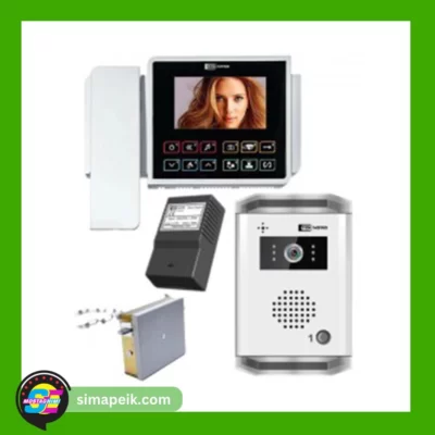 پکیج یک طبقه آیفون تصویری تکنما VDP-C43