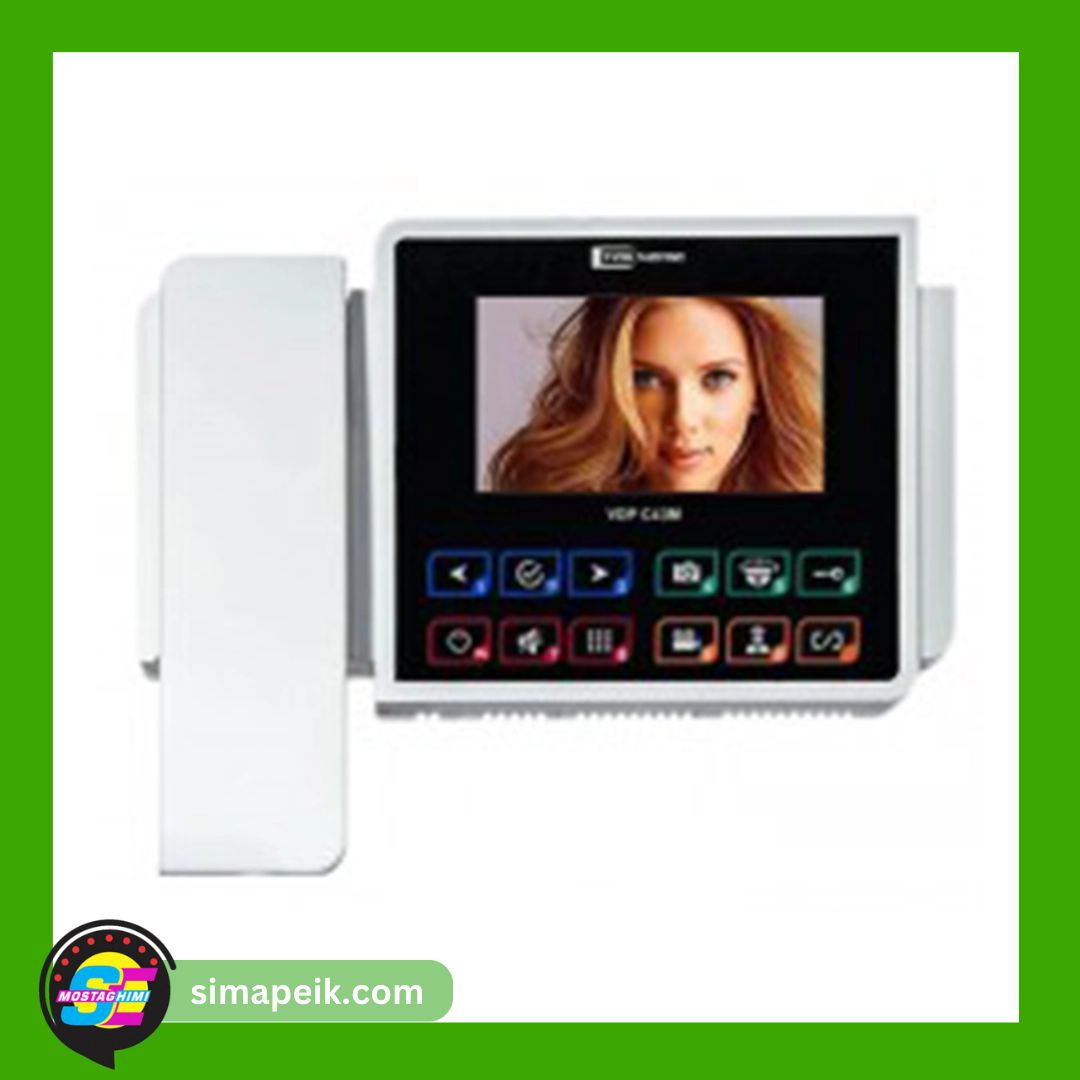 vdp-c43m آیفون تصویری تک نما 4/3 اینچ با حافظه VDP-C43M