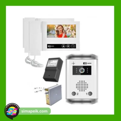 پکیج دو طبقه آیفون تصویری تکنما VDP-D70