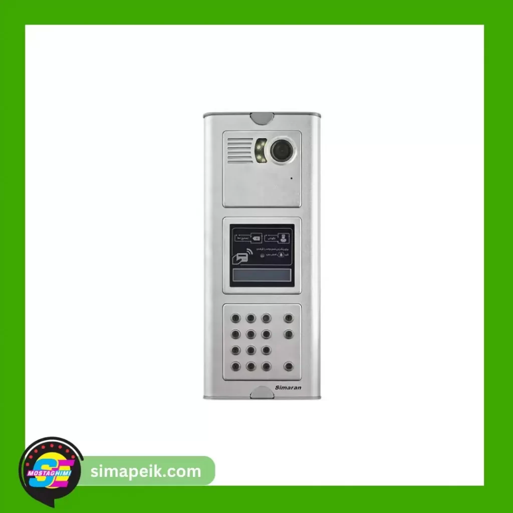 پنل آیفون تصویری سیماران فروز کدینگ کارتی VFRC-D100