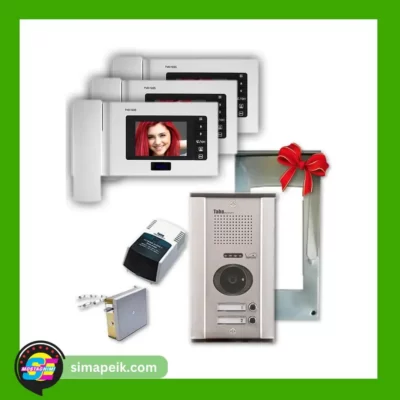 پکیج آیفون تصویری سه واحدی تابا TVD-1035M