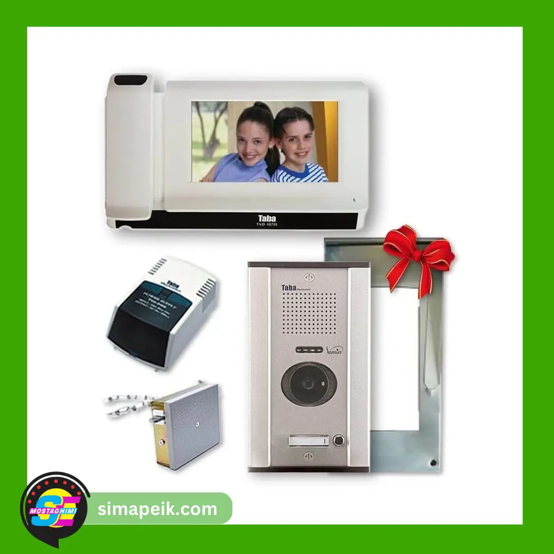 1070-1-floor پکیج آیفون تصویری یک واحدی تابا TVD-1070iپکیج آیفون تصویری یک واحدی تابا TVD-1070i