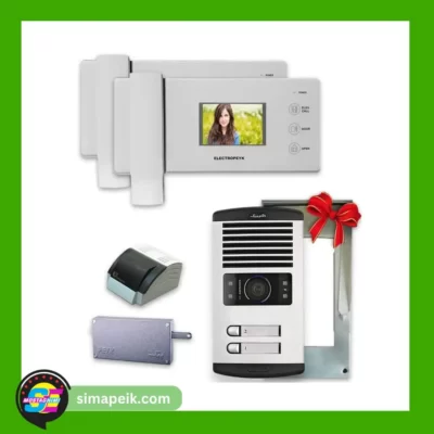 پکیج آیفون تصویری دو واحدی الکتروپیک مدل 1096
