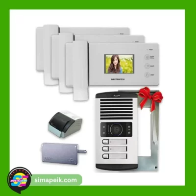 پکیج آیفون تصویری سه واحدی الکتروپیک مدل 1096