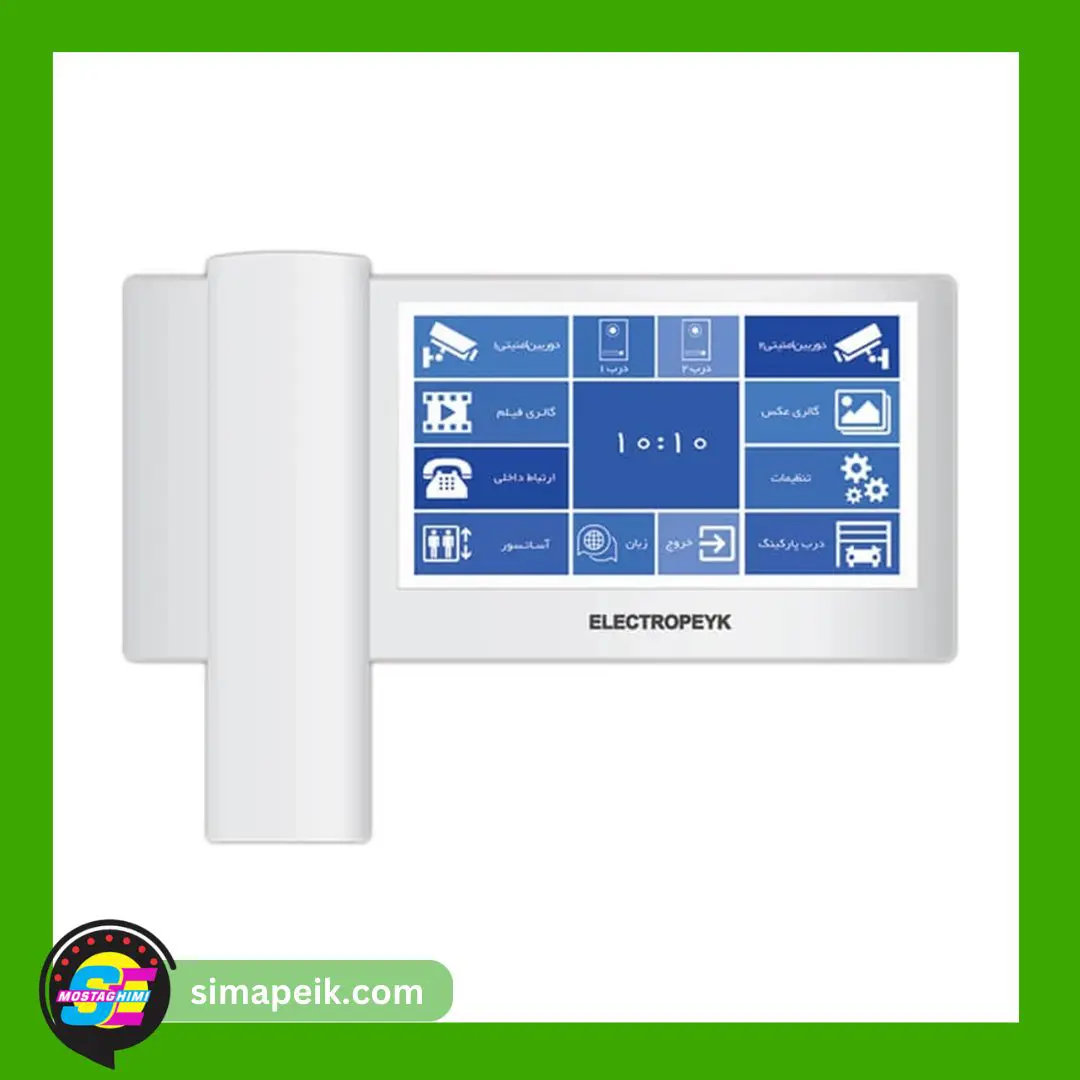 1198 دربازکن تصویری الکتروپیک 10 اینچ لمسی 1198