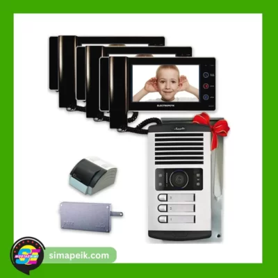 پکیج آیفون تصویری سه واحدی الکتروپیک مدل 1294