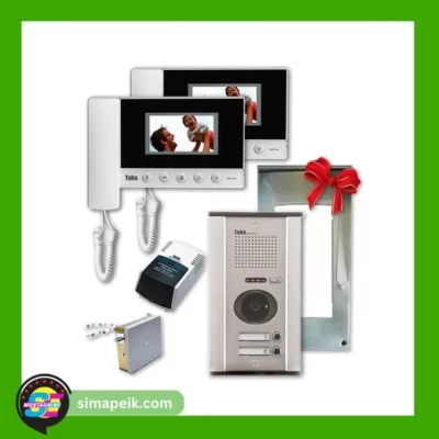 پکیج آیفون تصویری دو واحدی تابا TVD5-43