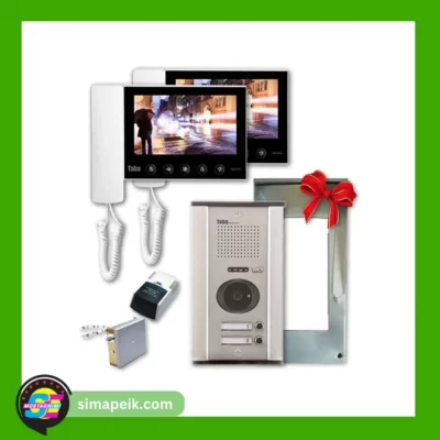 پکیج آیفون تصویری دو واحدی تابا TVD5-70