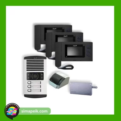 پکیج آیفون تصویری سه واحدی الکتروپیک 797