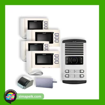پکیج آیفون تصویری چهار واحدی الکتروپیک 797