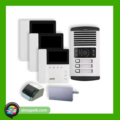 پکیج آیفون تصویری سه واحدی الکتروپیک 897