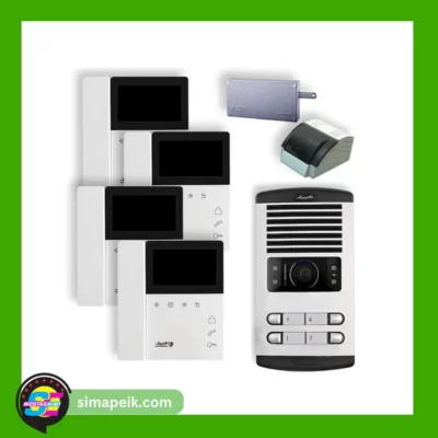 پکیج آیفون تصویری چهار واحدی الکتروپیک 897