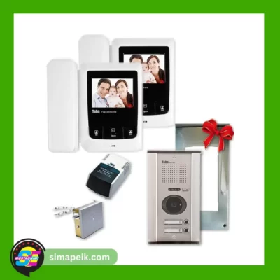 پکیج آیفون تصویری دو واحدی تابا TVD-1090M