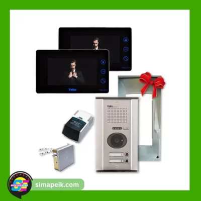 پکیج آیفون تصویری دو واحدی تابا TVD-2070M- بدون تلفن کننده
