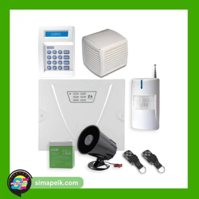 پکیج دزدگیر کلاسیک مدل Z4 Ultra Teracode خط ثابت + ((چشمی بی سیم))