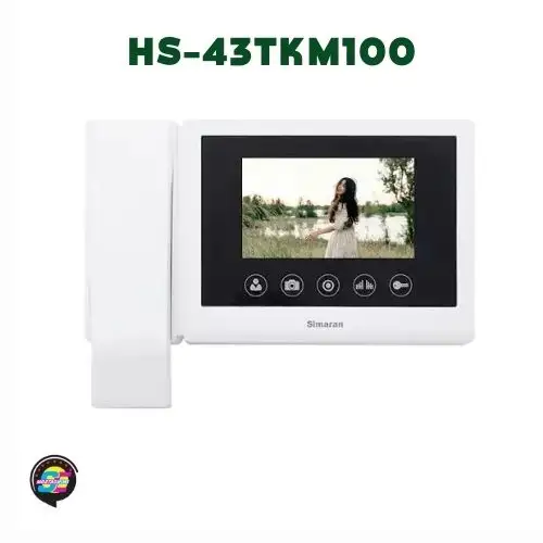 آیفون تصویری سیماران مدل HS-43TKM100
