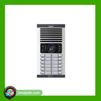 پنل آیفون تصویری الکتروپیک 12 واحدی افقی مدل 1086FD