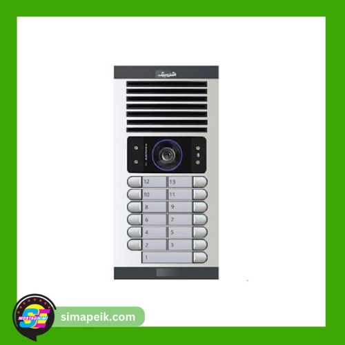 1693722493960_سیماپیک (18) پنل آیفون تصویری الکتروپیک 13 واحدی افقی مدل 1086FD