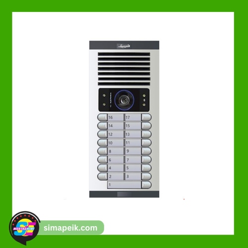 1693722493960_سیماپیک (20) پنل آیفون تصویری الکتروپیک 17 واحدی افقی مدل 1086FD