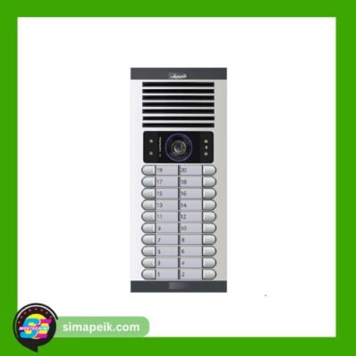 پنل آیفون تصویری الکتروپیک 20 واحدی افقی مدل 1086FD